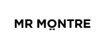 MR MONTRE logo with a small bowtie icon below the 'O' in 'MONTRE'.