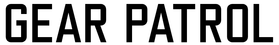 Image with the text "GEAR PATROL" in bold, black, sans-serif font on a white background.