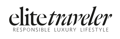 Elite Traveler logo with the tagline Responsible Luxury Lifestyle in stylized fonts.