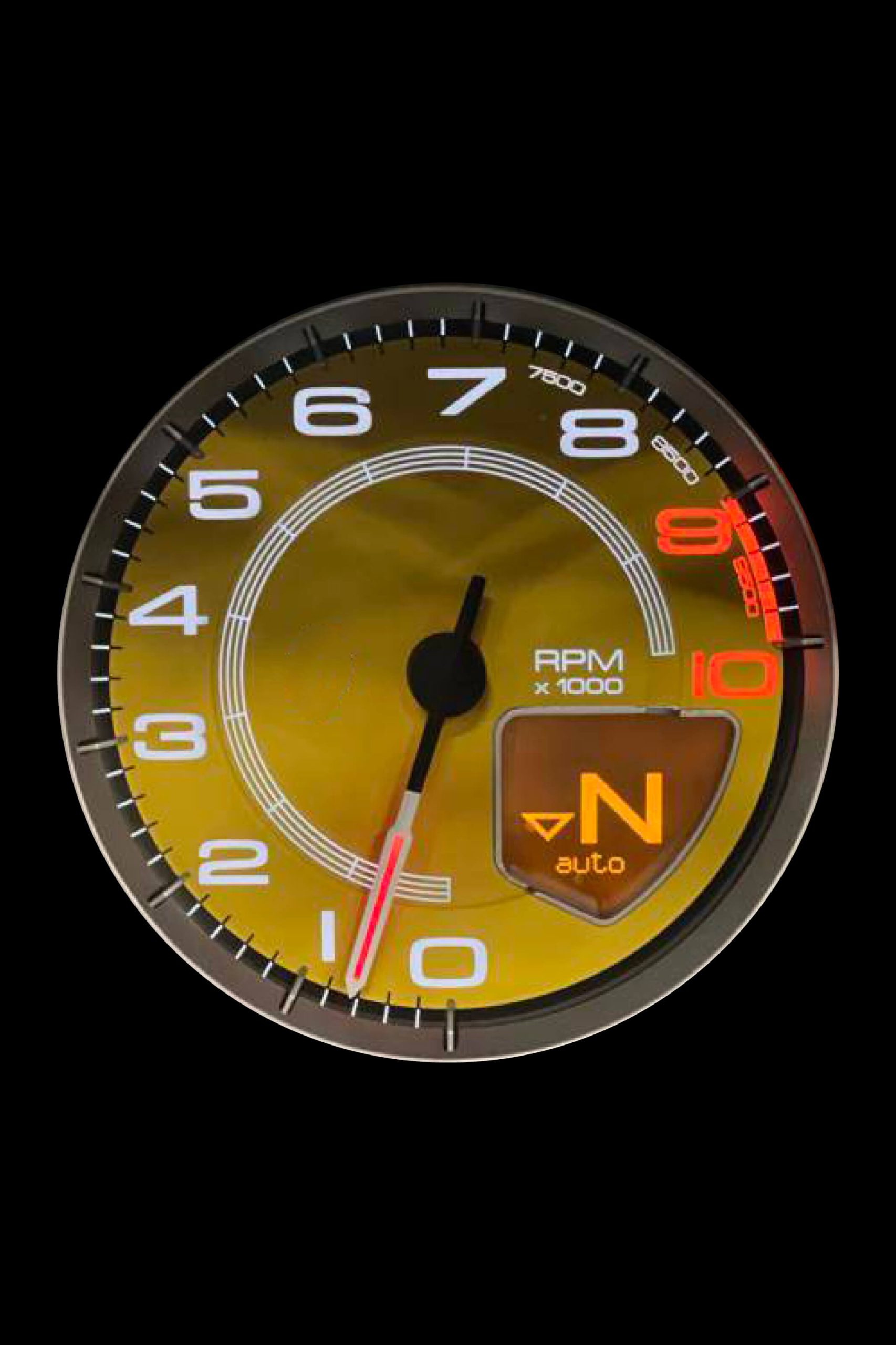 跳ね馬のスピードメーターを手首につける