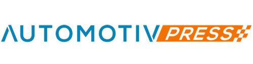 the automotv press logo on a white background