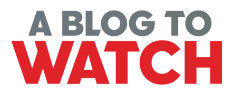 a logo for a blog to watch