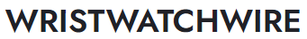 Text "WRISTWATCHWIRE" in bold, black font on a white background.