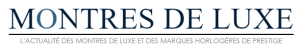 Logo featuring "Montres de Luxe" with a French tagline about luxury watches.