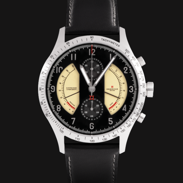 Reservoir Sonomaster Chronograph Vintage on Strap Men's Watch RSV04.SN/136.BL - Chronograph